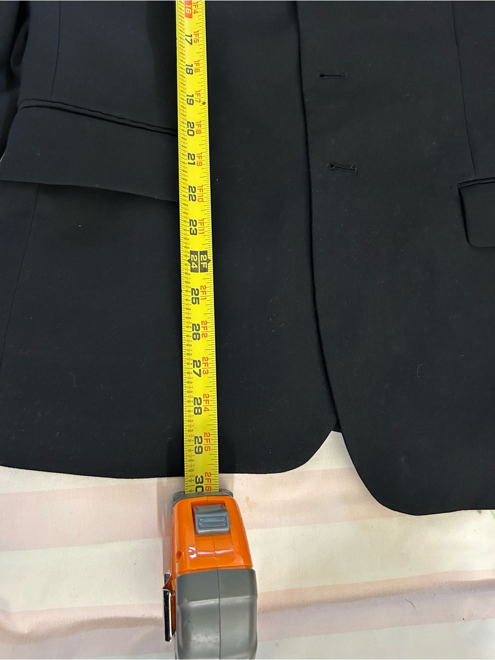 Vinci Black 3 Button Blazer Sport Coat Men’s Formal Suit Jacket Classic Tailored - Picture 6 of 16